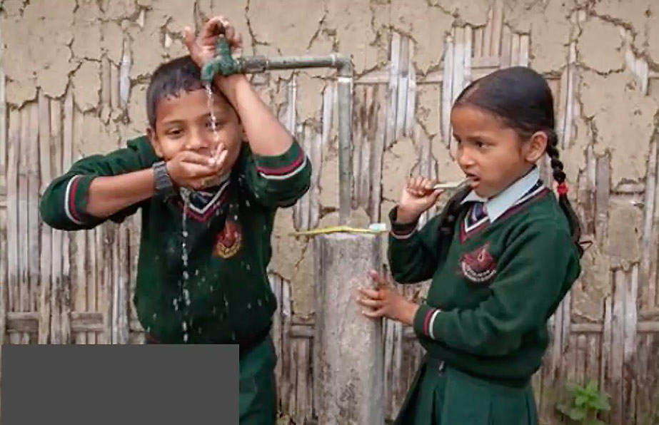 R.C. Genova Lanterna porta la luce in Nepal, nella provincia rurale del Shivapuri